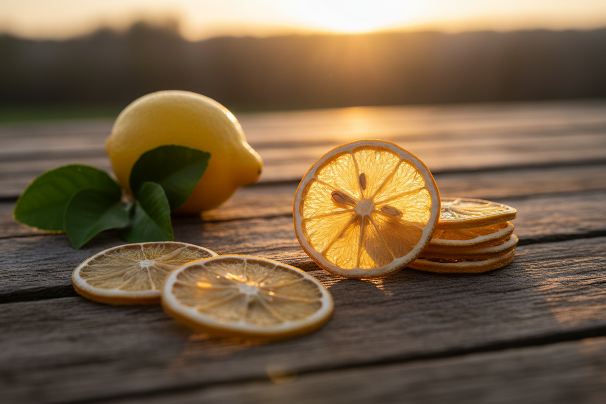 Citron séché artisanal – Fraîcheur acidulée & intensité naturelle
