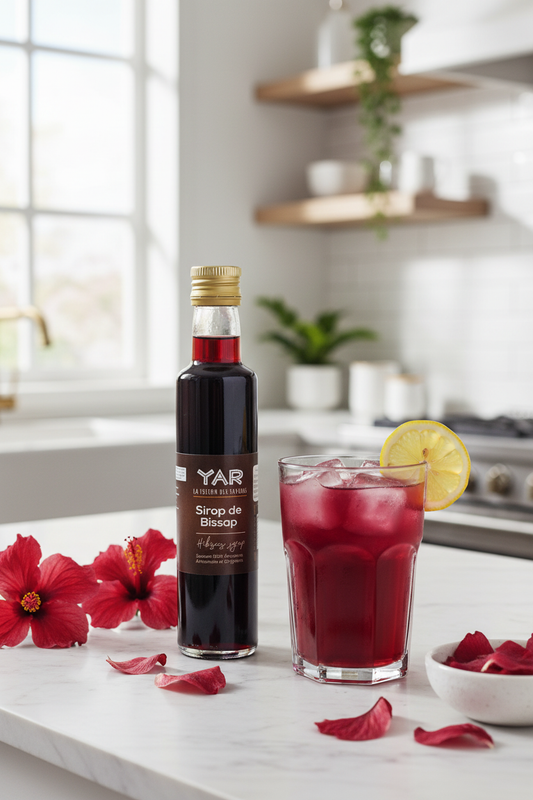 Sirop de Bissap – Cuisine lifestyle YAR Saveurs
