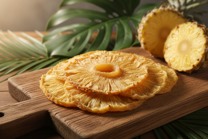 Ananas séché artisanal – Fraîcheur tropicale & gourmandise naturelle
