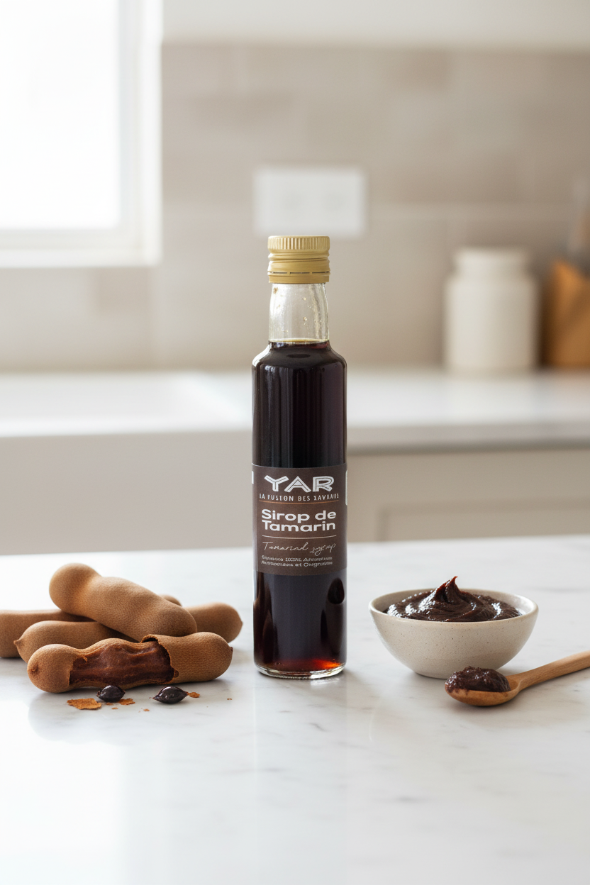 Sirop de Tamarin – Marbre minimaliste